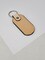Blank Leather Keychains with Colored Edges – DIY Custom Key Fobs -10 Pack